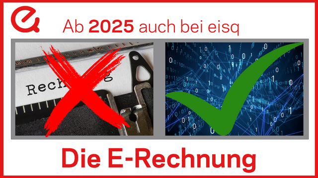 Die E-Rechunng bei eisq